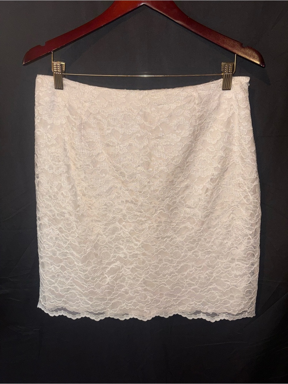 Vintage Virgo Lace Mini Skirt